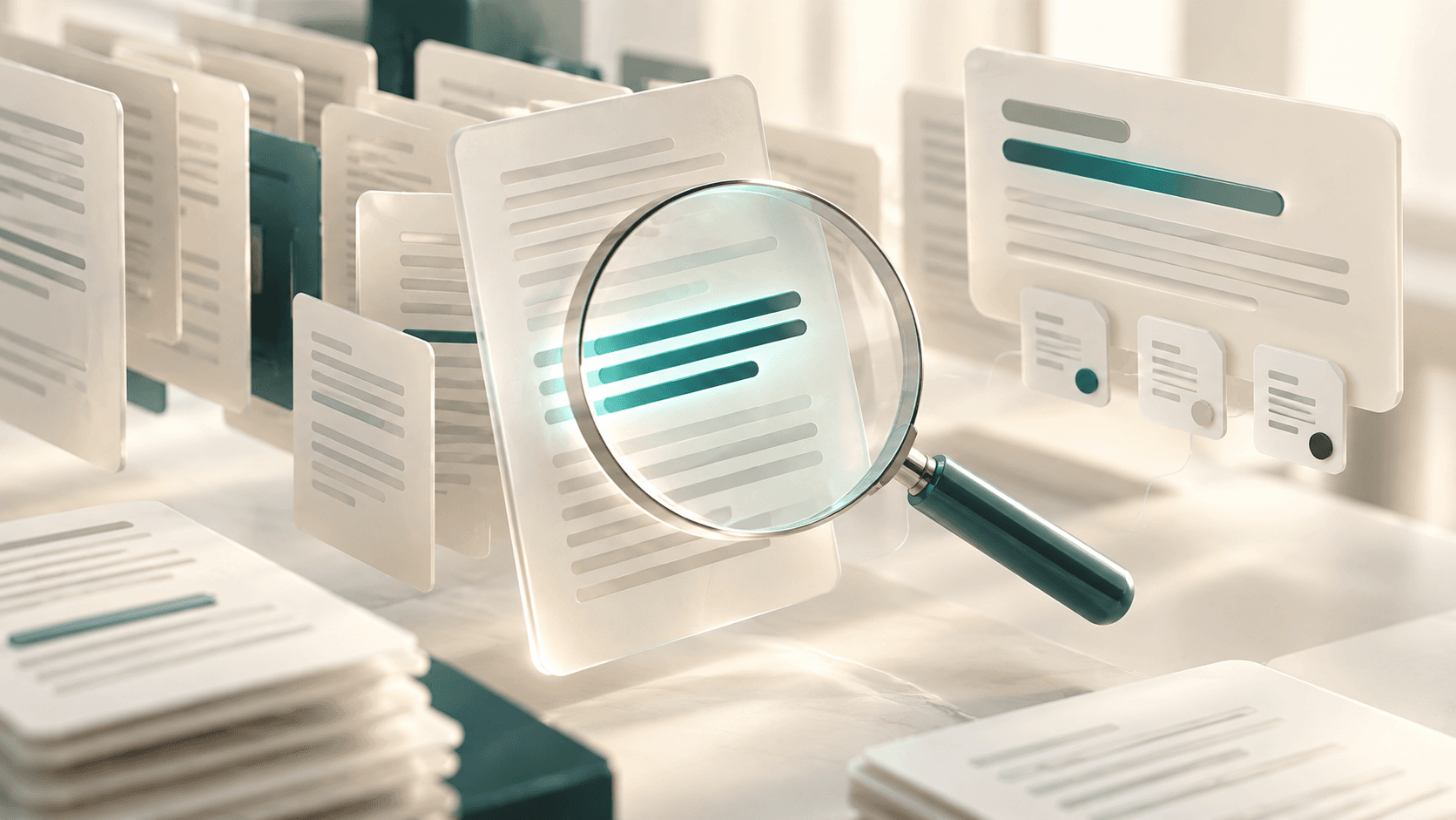 ذرهبین روی مستندات برای ارزیابی کیفیت پاسخ و ارتباط منابع